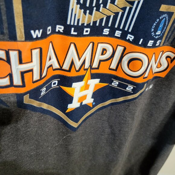 NWOT 2022 WORLD SERIES HOUSTON ASTROS T-SHIRT SZ 2XL - Picture 3 of 4